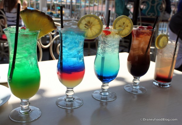 Disney Food Blog cove menu drinks