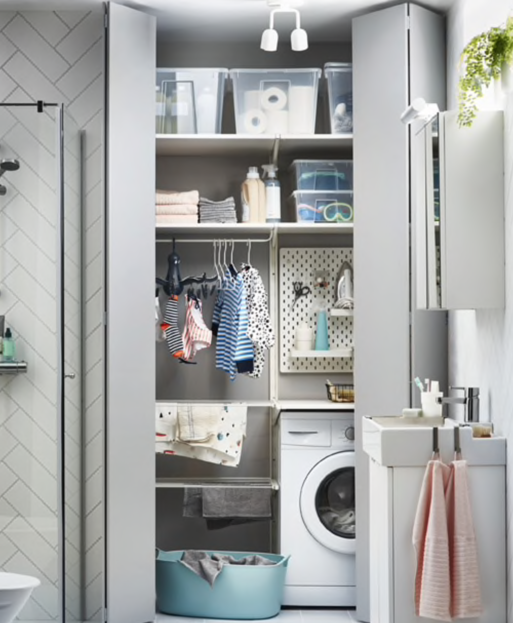 Ikea laundry room inspiration