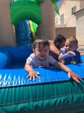 kids in water jumper | Wonderful World of Bree