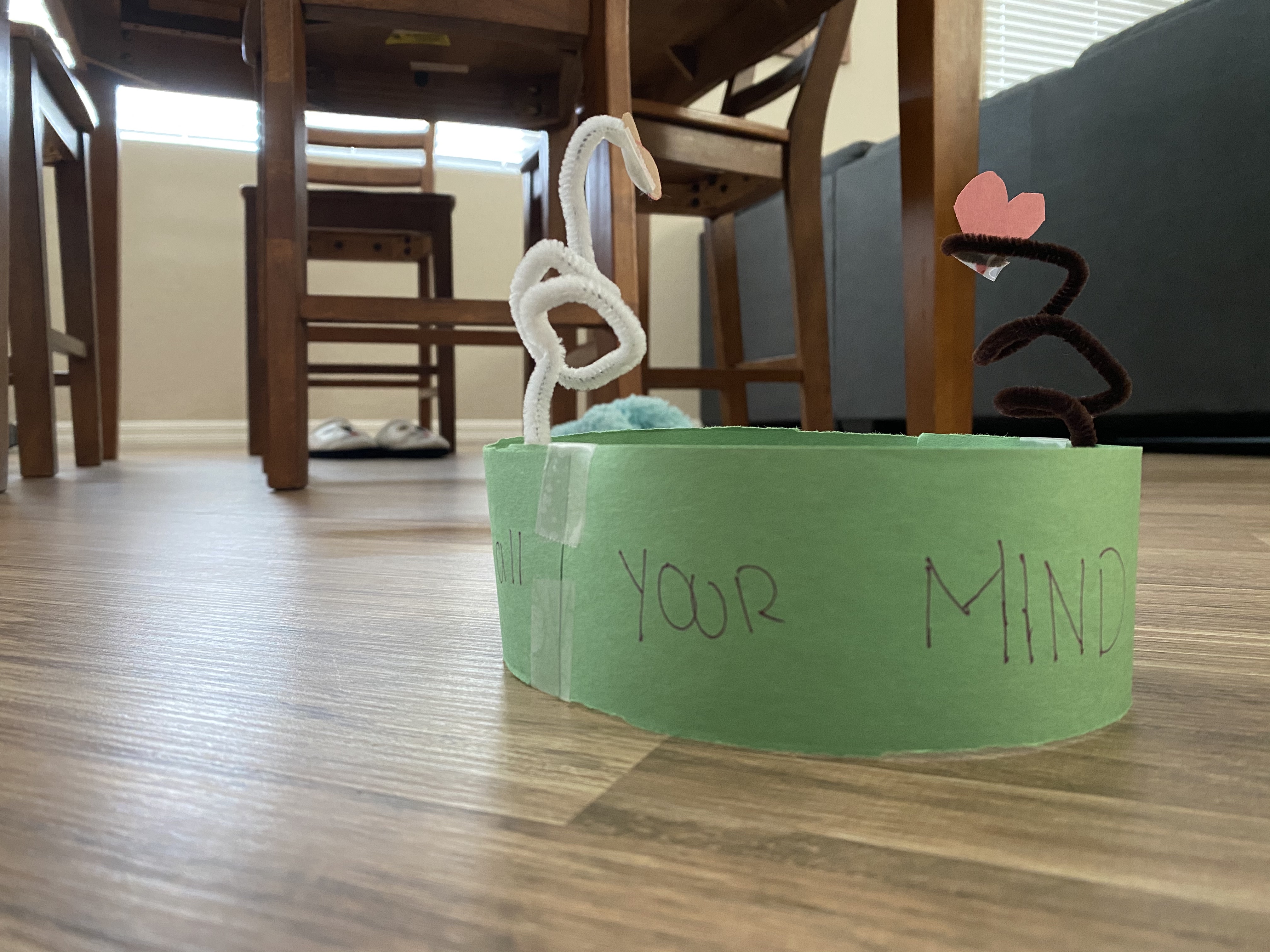 Sunday School at Home - love god with your mind headband